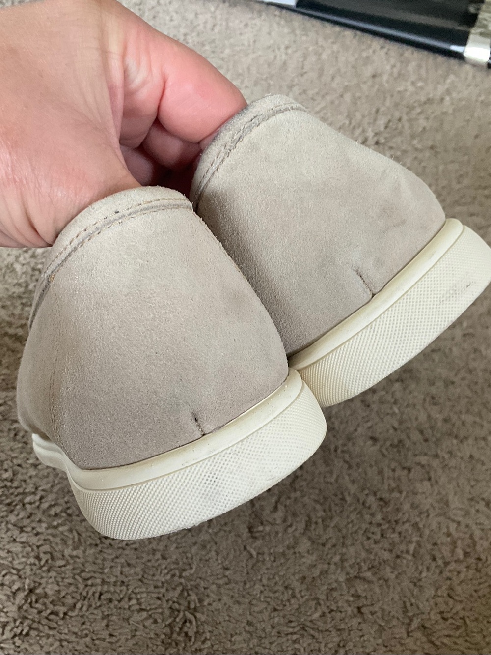 Donald J. Pliner Sand Suede Penny Loafers for Men - Picture 5 of 8